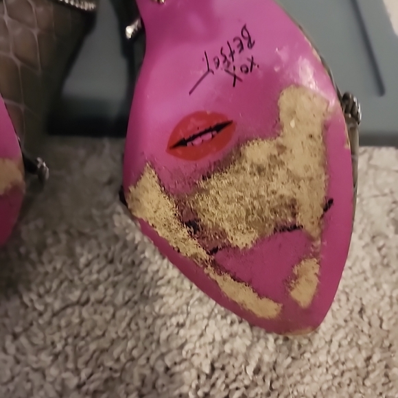 Betsey johnson zipper high heels - Picture 5 of 9